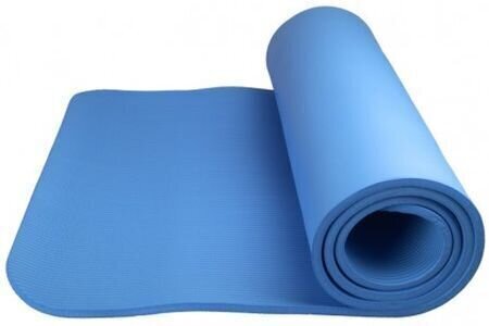 Tapis de yoga Power System Fitness Yoga Plus Bleu Tapis de yoga