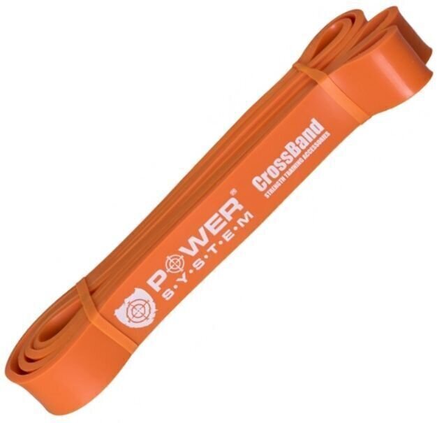 Faixa de resistência Power System Cross Band 10-35 kg Orange Faixa de resistência
