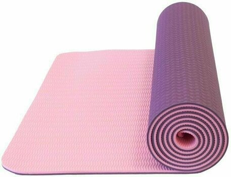 Mata do jogi Power System Yoga Premium Różowy Mata do jogi - 1