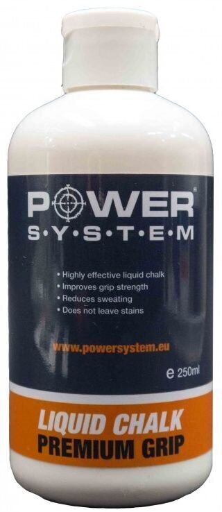 Sportovní a atletická pomůcka Power System Gym Liquid Chalk Bílá