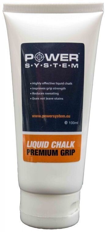 Športová a atletická pomôcka Power System Gym Liquid Chalk Biela