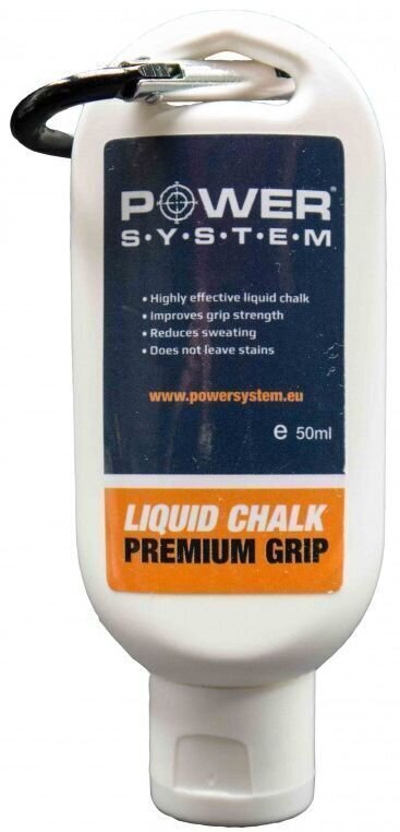 Športová a atletická pomôcka Power System Gym Liquid Chalk Biela