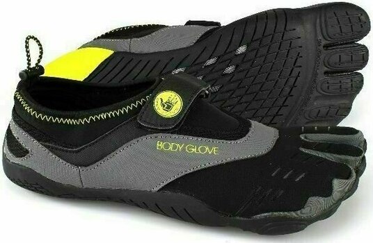 Womens Sailing Shoes Body Glove 3T Max Black/Yellow W7 - 1