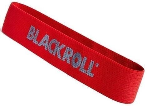 Bandă de rezistență BlackRoll Loop Band Extra ușor Roșu Bandă de rezistență