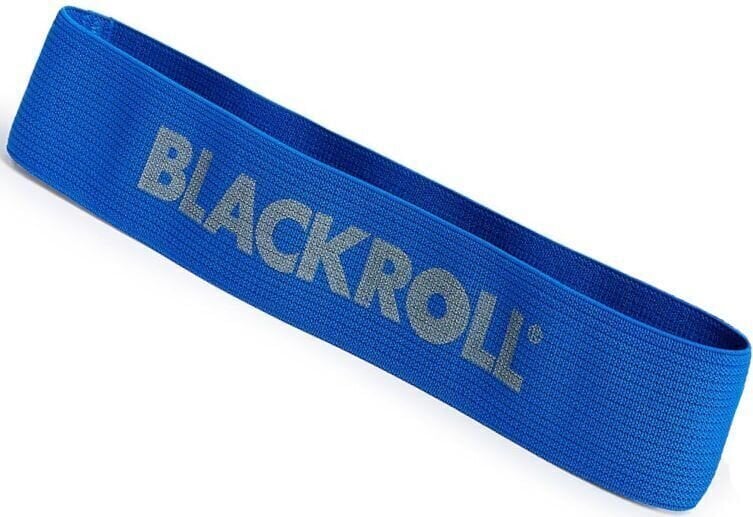 Bandă de rezistență BlackRoll Loop Band Strong Albastru Bandă de rezistență