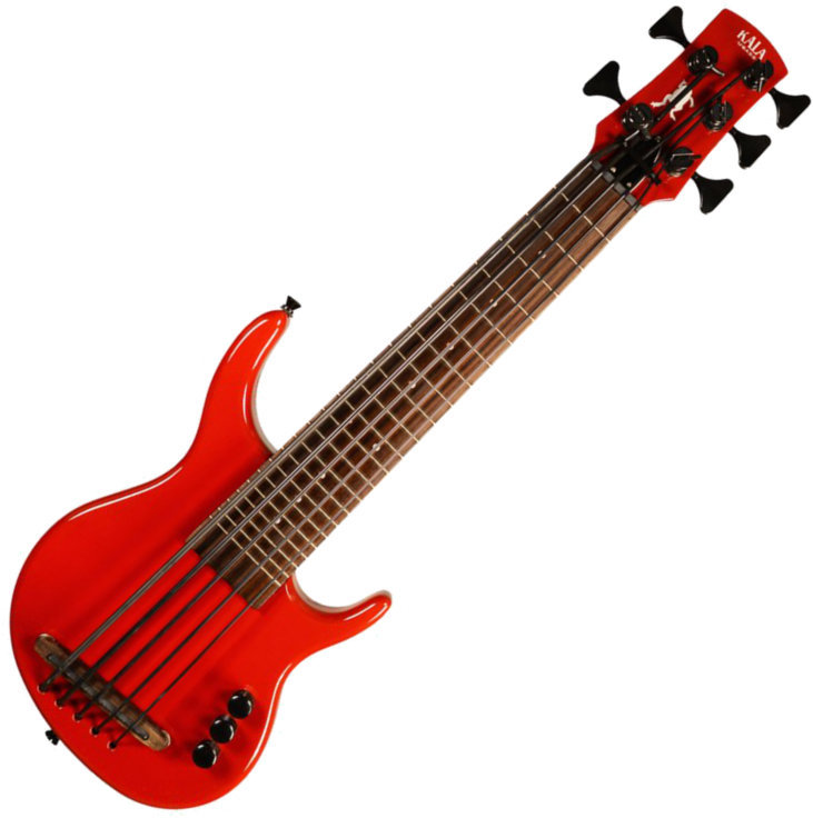 Basové ukulele Kala Solid U-Bass 5-String Fretted SRD