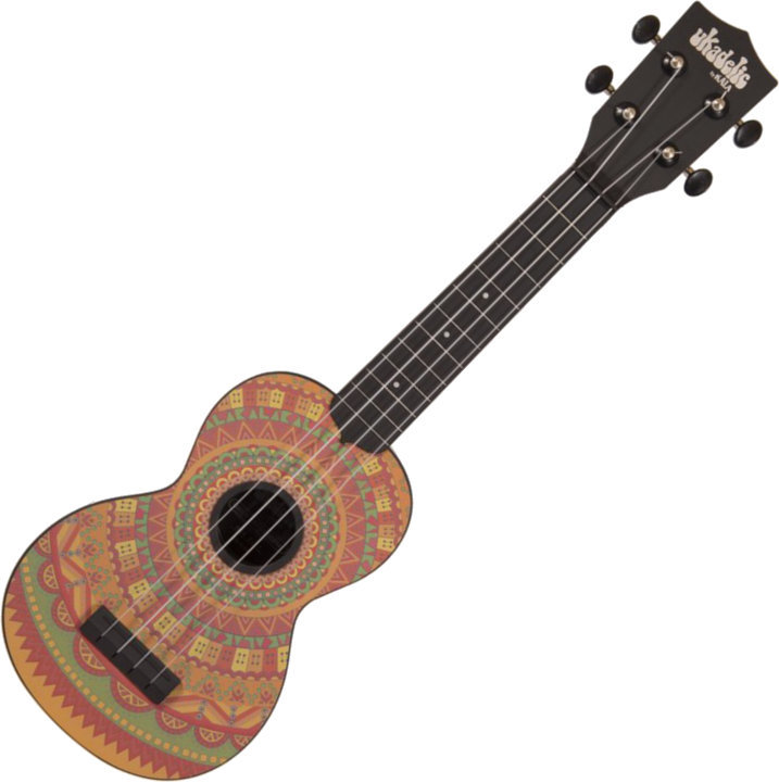 Soprano ukulele Kala Ukadelic Soprano ukulele Mehndi