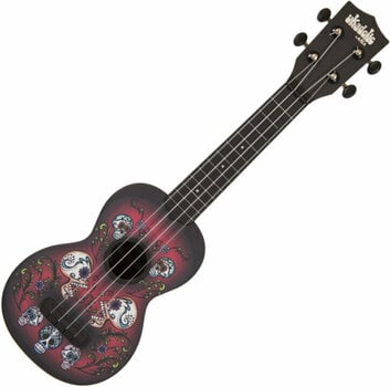 Sopránové ukulele Kala Ukadelic Sopránové ukulele Sugar Skulls - 1