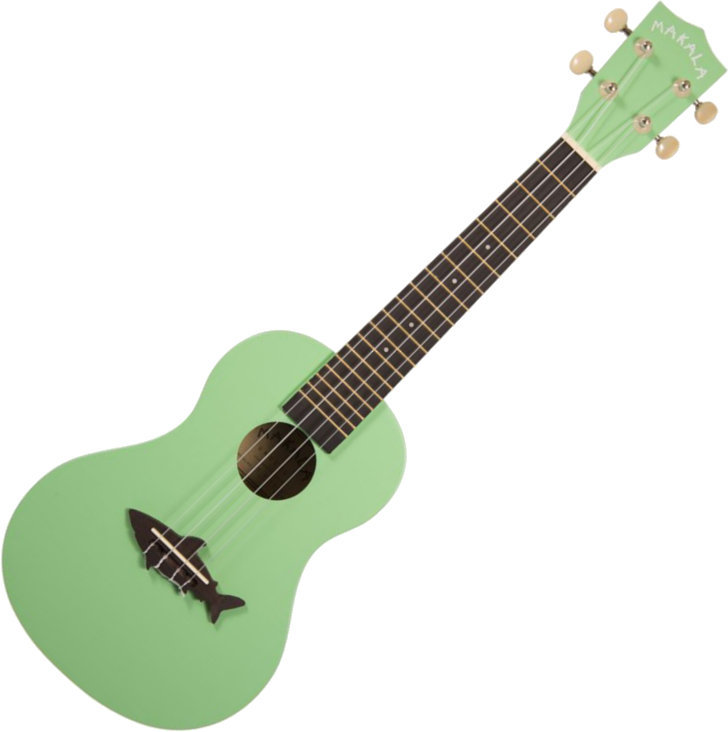 Koncertné ukulele Kala Makala Shark Koncertné ukulele Surf Green