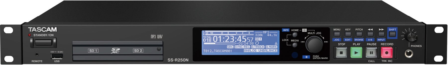 Главен / Stereo рекордер Tascam SS-R250N