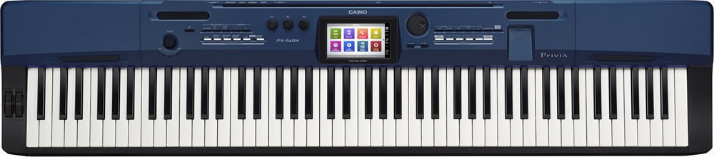 Piano de escenario digital Casio PX 560M BE