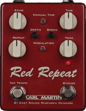 Gitaareffect Carl Martin Red Repeat 2016 Edition