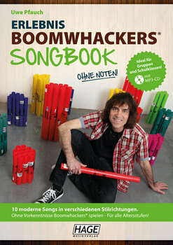 Noten für Schlagzeug und Percussion HAGE Musikverlag Experience Boomwhackers Songbook with MP3-CD - 1