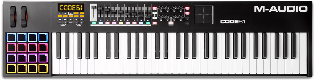 MIDI keyboard M-Audio CODE 61 BK