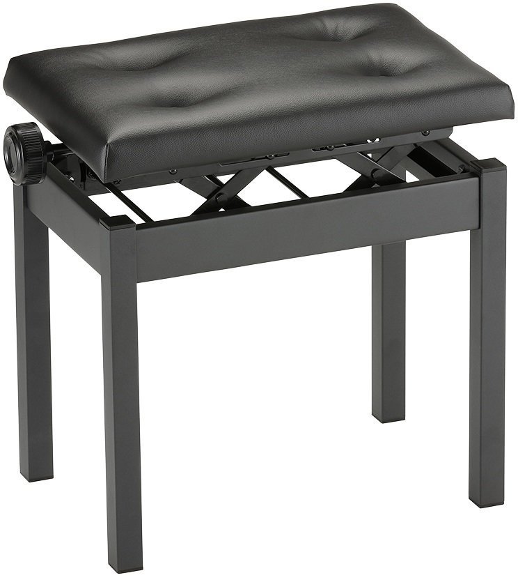 Metalowe krzesło fortepianowe
 Korg PC-550 BK