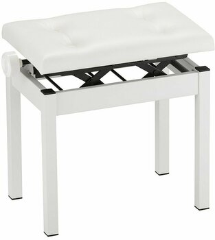 Metalowe krzesło fortepianowe
 Korg PC-550 WH - 1