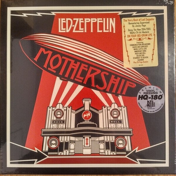 Vinyl Record Led Zeppelin - Mothership (4 LP)