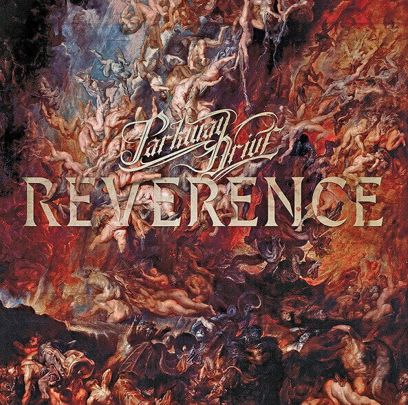 LP Parkway Drive - Reverence (Transparent Blue With Black Splatter) (LP)