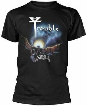 T-Shirt Trouble T-Shirt The Skull Herren Black S - 1
