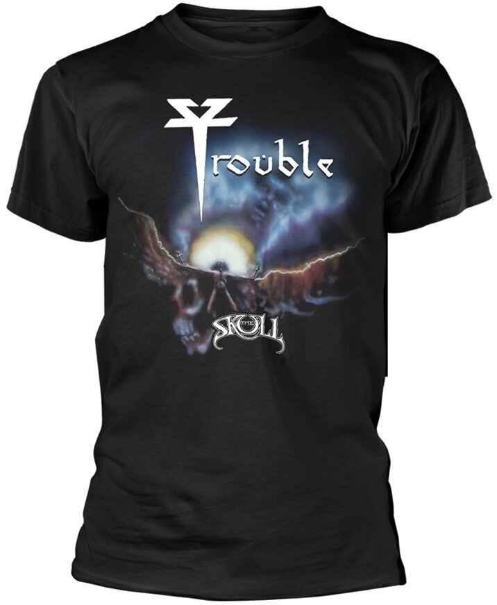 T-Shirt Trouble T-Shirt The Skull Herren Black XL