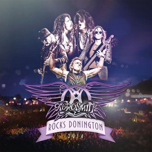 Disque vinyle Aerosmith - Rocks Donington 2014 (Limited Edition) (3 LP + DVD)