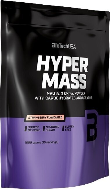 Carbohydrate / Gainer BioTechUSA Hyper Mass Cappuccino 1000 g Carbohydrate / Gainer