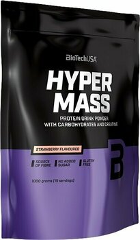 Carbohydrate / Gainer BioTechUSA Hyper Mass Cappuccino 1000 g Carbohydrate / Gainer - 1
