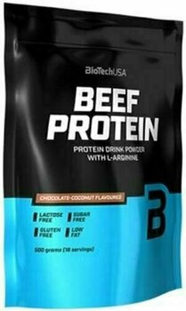 Proteina din carne de vită BioTechUSA Beef Protein Căpșuni Proteina din carne de vită - 1