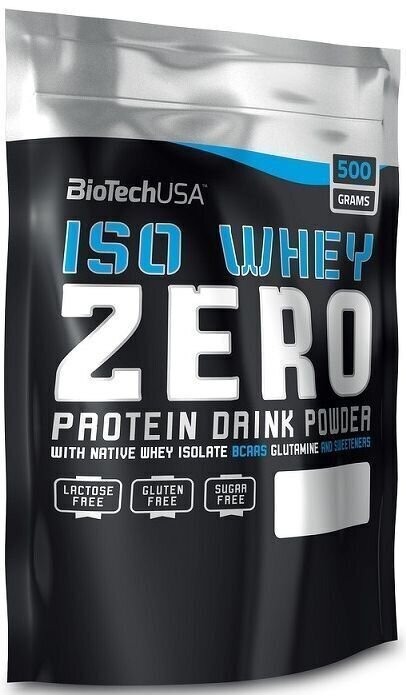 Proteinisolat BioTechUSA Iso Whey Zero Natural Coconut 500 g Proteinisolat