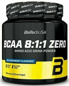 Aminokyseliny / BCAA BioTechUSA BCAA 8:1:1 Broskyňa 250 g Aminokyseliny / BCAA - 1