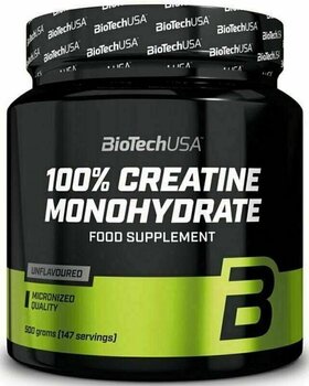 Kreatin BioTechUSA 100% Creatine Monohydrate Ingen smag 300 g Kreatin - 1