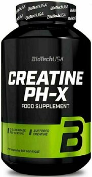 Kreatin BioTechUSA Creatine pH-X 90 caps Bez příchutě Kapsle Kreatin - 1