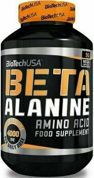 Anabolizers and Pre-workout Stimulant BioTechUSA Beta Alanine No Flavour Capsules Anabolizers and Pre-workout Stimulant - 1