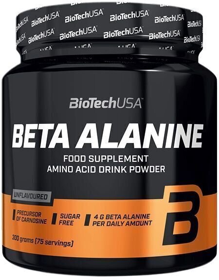 Anabolizantes y Estimulantes Pre-entrenamiento BioTechUSA Beta Alanine Sin sabor 300 g Anabolizantes y Estimulantes Pre-entrenamiento