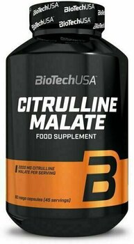 Aminoácidos/BCAA BioTechUSA Citrulline Malate 90 caps Sem sabor Cápsulas Aminoácidos/BCAA - 1