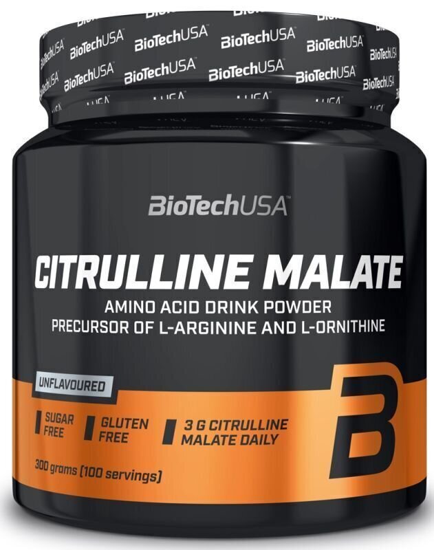 Aminokisline / BCAA BioTechUSA Citrulline Malate Apple 300 g Aminokisline / BCAA