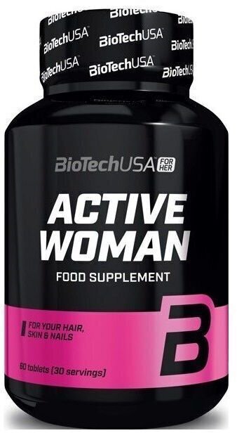 Multivitamine BioTechUSA Active Woman For Her 60 tabs Tablets Multivitamine