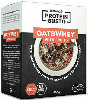 Fitness Food BioTechUSA Gusto Oat & Whey with Fruits Cherry 696 g Fitness Food - 1