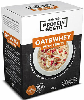 Fitness Food BioTechUSA Gusto Oat & Whey with Fruits Apple 696 g Fitness Food - 1