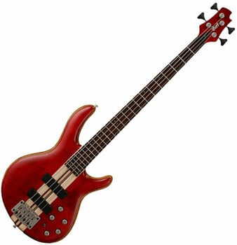 Električna bas kitara Cort A4 Plus FMMH Black Cherry Open Pore - 1