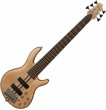 6-string Bassguitar Cort A6 Plus FMMH OPN Open Pore Natural - 1