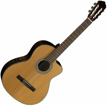 Klasična kitara z elektroniko Cort AC250CF NAT 4/4 Natural - 1
