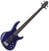 Elektrische basgitaar Cort Action Bass Plus Blue Metallic