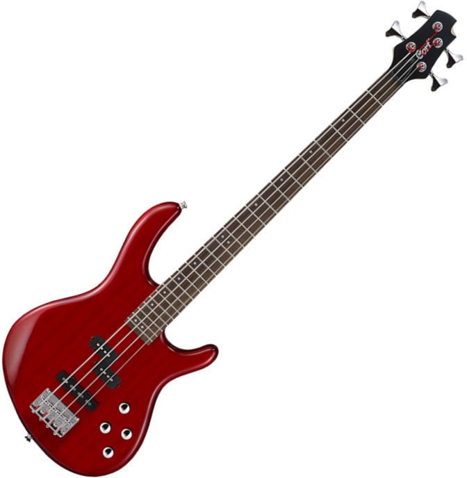 4-string Bassguitar Cort Action Bass Plus Trans Red