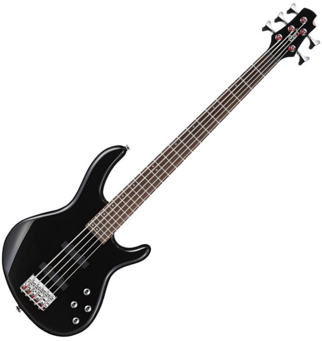 5 strunska bas kitara Cort Action Bass V Plus Črna
