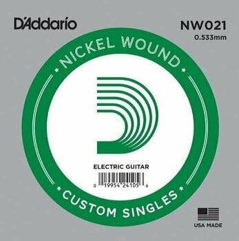 Különálló elektromos gitárhúr D'Addario NW021 Különálló elektromos gitárhúr - 1