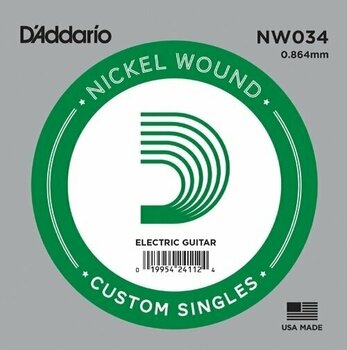 Single Guitar String D'Addario NW034 Single Guitar String - 1