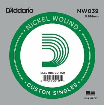 Single Guitar String D'Addario NW039 Single Guitar String - 1