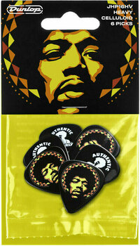 Plektrum Dunlop Jimi Hendrix Guitars Aura 6 Plektrum - 1