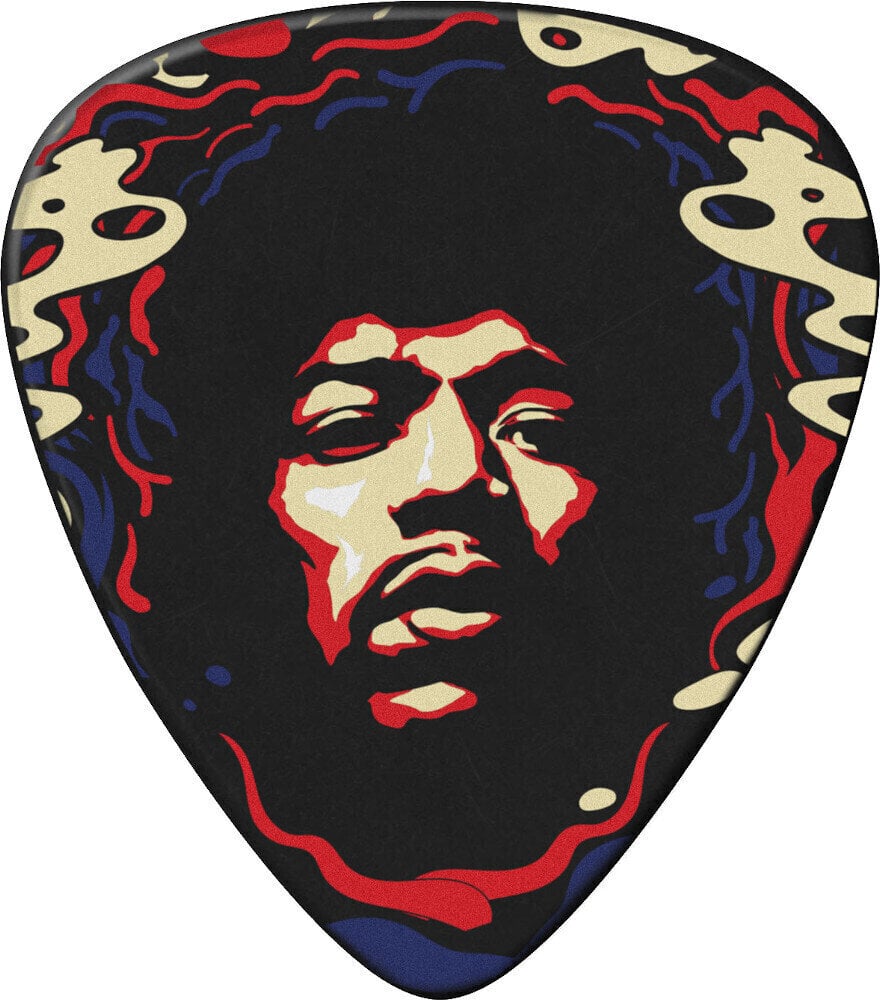 Перце за китара Dunlop Jimi Hendrix Guitars Star Перце за китара